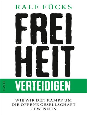 cover image of Freiheit verteidigen